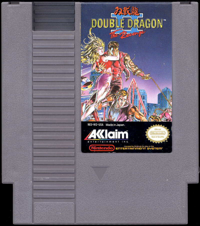 Лицензионный картридж Double Dragon II The Revenge для NES\Famicom